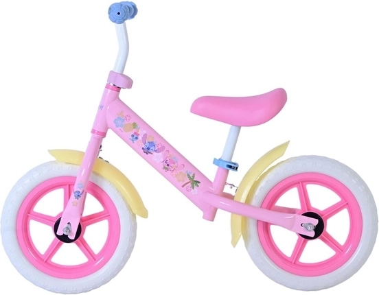 Bicicletă de echilibru pentru copii Disney Stitch 12” roz