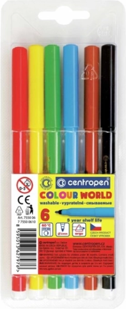 Centropen set markere 6 culori