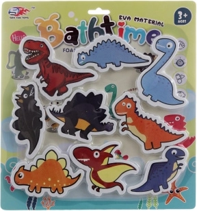 Abțibilduri pentru apă cu dinozauri - 1 bucată