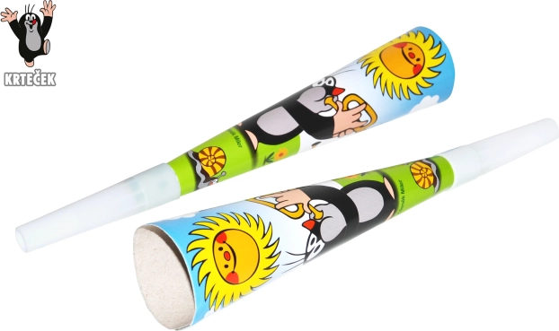Trâmbițe de petrecere Krtek și prietenii 20 cm (6 buc)