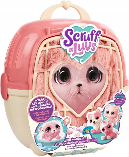 Little Live Pets scruff a luvs animăluț de pluș de îmbrățișat coral - 1 bucată