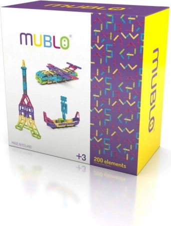 Mublo set de construcție - 200 piese