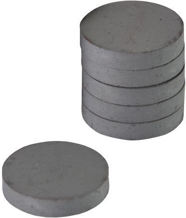 Magnete rotunde super puternice 22 mm, negre (6 buc)