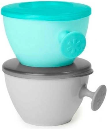 Set de boluri Easy-Grab Gri/Soft Teal