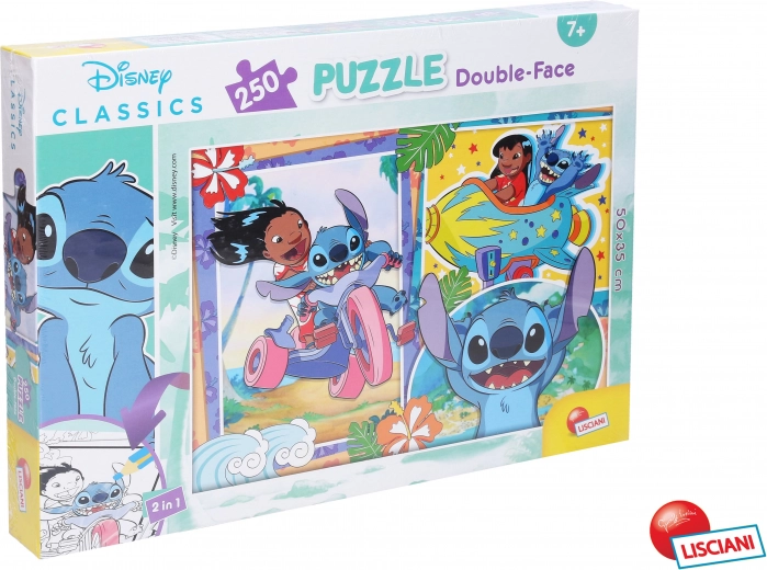 Puzzle față-verso Lilo & Stitch 250 piese (50 × 35 cm)
