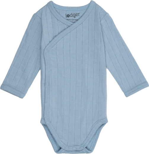 Body hidrofil Lodger cu mânecă lungă solid blue fogg 62