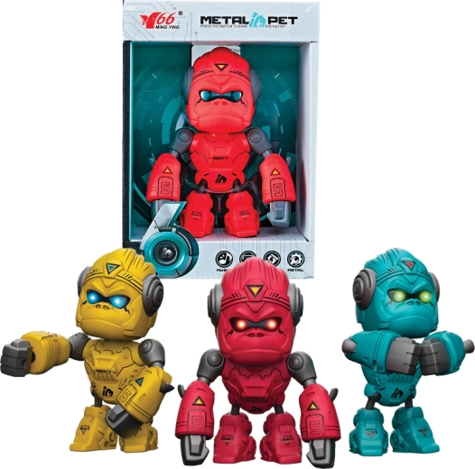 Gorilă interactivă SPARKYS cu sunete și efecte luminoase