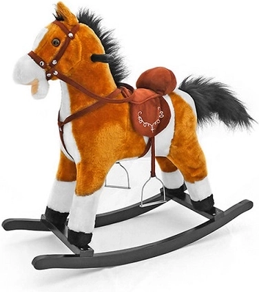 Milly Mally cal balansoar Mustang maro deschis