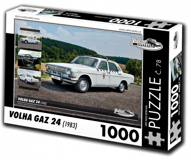 Puzzle Retro-mașini Volga GAZ 24 (1983) – 1000 piese