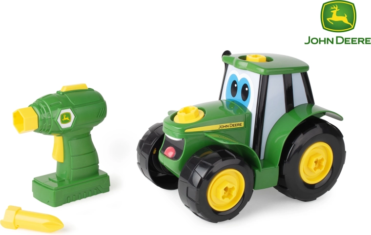 Tractor de asamblat Johnny 23 cm – JOHN DEERE JD Kids