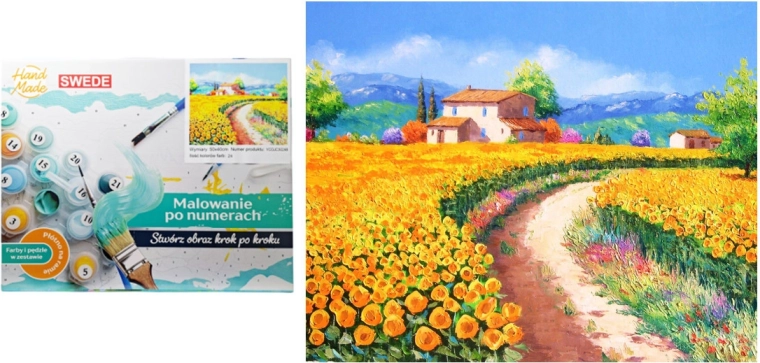 Pictură după numere – Alea satului