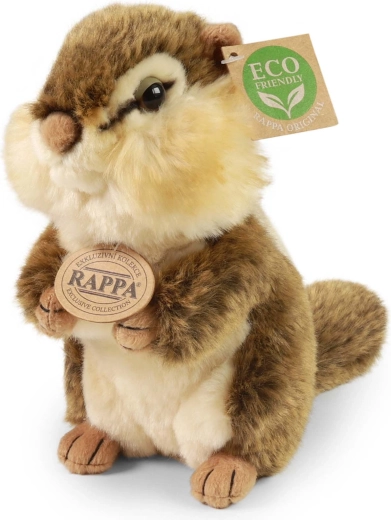 Chipmunk de pluș Rappa, în poziție verticală, ECO-FRIENDLY, 20 cm
