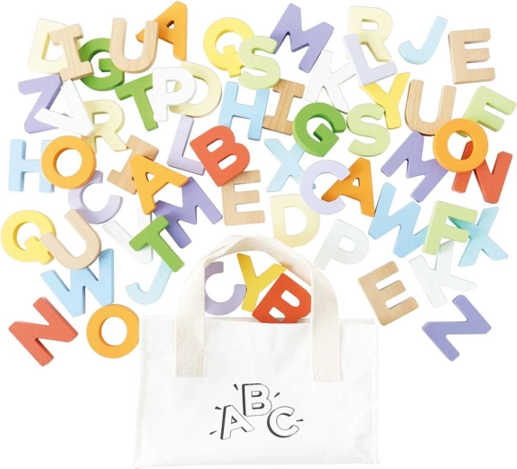 Le Toy Van litere din lemn – puzzle educativ pentru copii