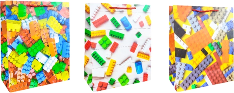 Pungă cadou mărimea L – mix de modele