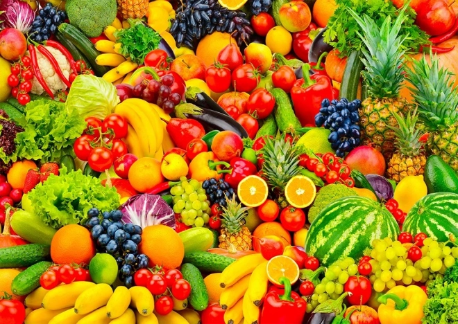 Puzzle Enjoy Fructe și legume 1000 de piese
