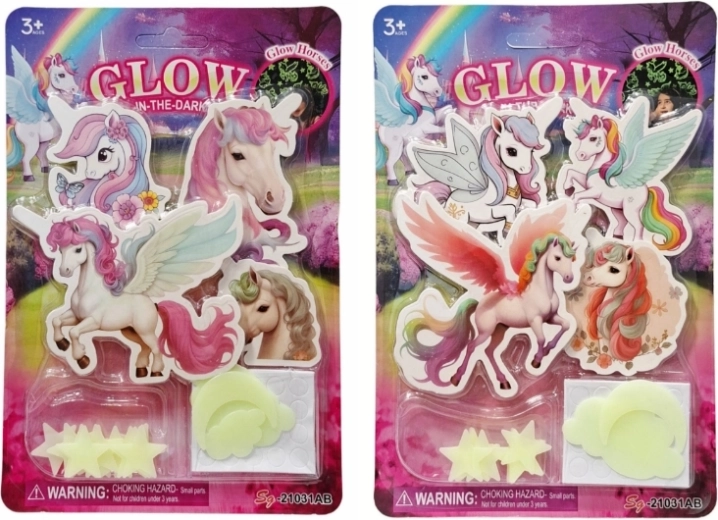 Decorațiuni de perete luminoase cu unicorni