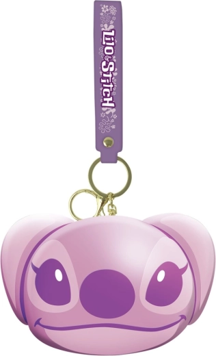 Breloc cu portofel ANGEL din Lilo & Stitch – albastru