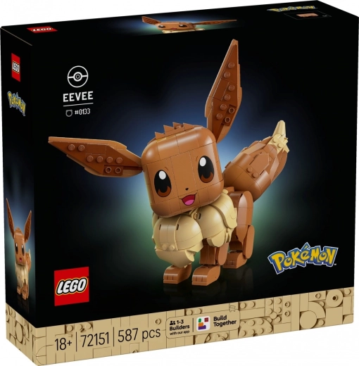 LEGO Pokémon Eevee – set de construcție pentru adulți
