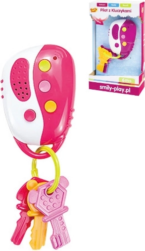 Telecomandă portchei pentru copii cu lumină și melodii