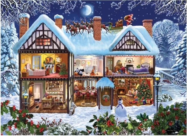 Puzzle ANATOLIAN Casă de Crăciun 1000 piese