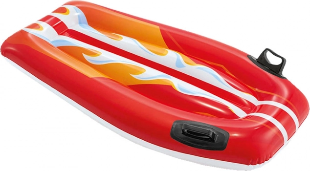 Placă gonflabilă cu mânere pentru copii Roșu INTEX