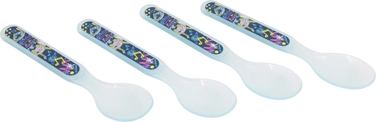 Set Stor de lingurițe pentru copii Stitch (4 buc.)
