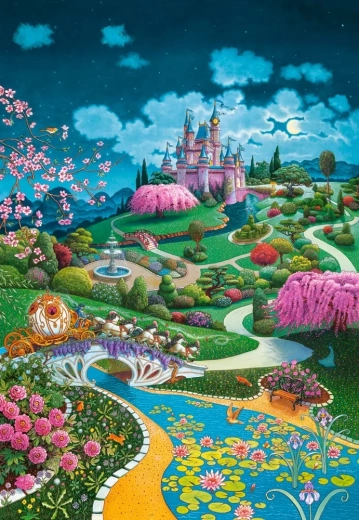 Puzzle Castelul Cenușăresei 1000 piese
