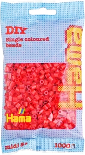 Mărgele roșii termofuzibile 1000 buc