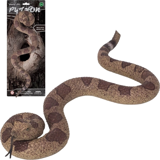 Model realist de șarpe cu clopoței Sparkys (rattlesnake) 46 cm