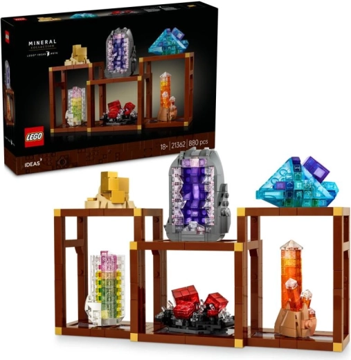 LEGO Ideas – colecția de minerale