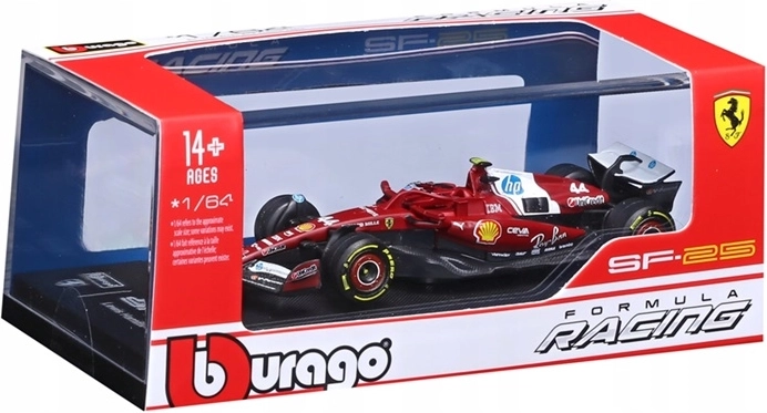 BBU Ferrari Formula SF25 Lewis Hamilton model F1 1:64