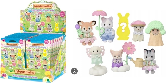 Sylvanian Families micuți de primăvară – plic surpriză