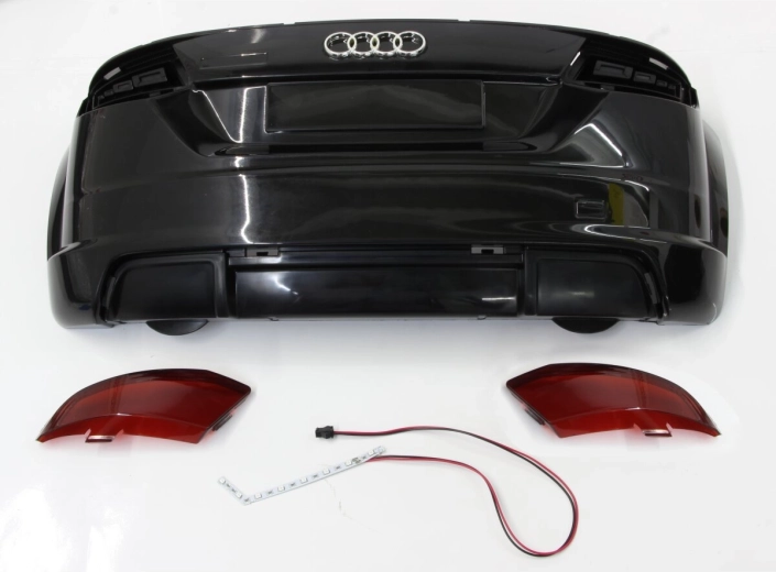 Bara spate pentru mașinuță electrică pentru copii Audi TTRS - negru - 1 bucată