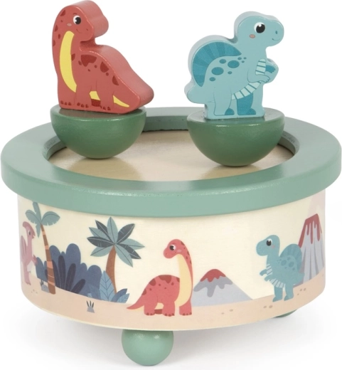 Cutie muzicală pentru copii cu dinozauri