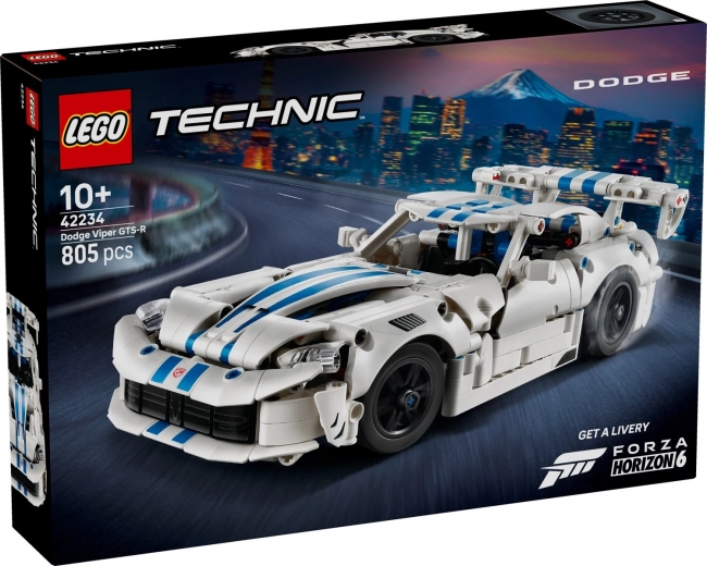 LEGO Technic mașină sport Dodge Viper GTS-R