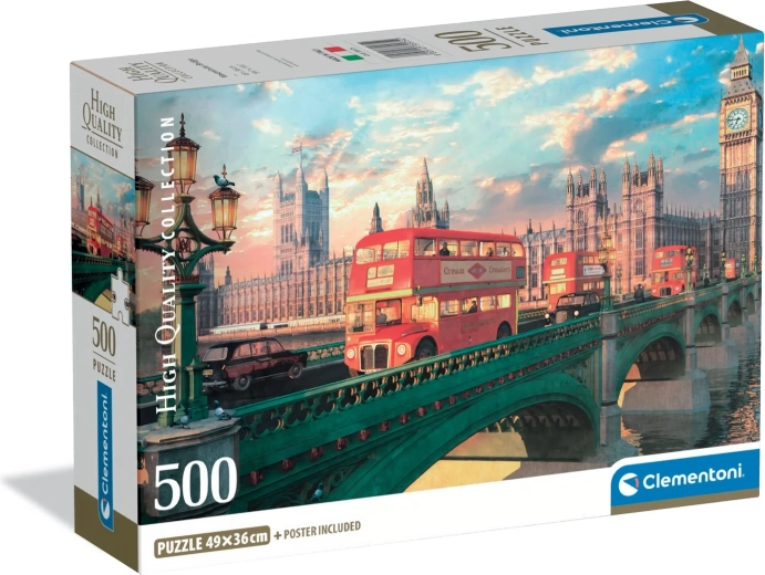 Puzzle Clementoni Londra – Podul Westminster 500 piese