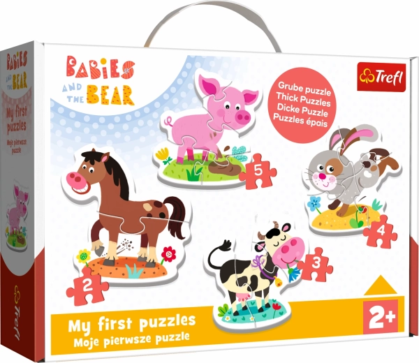 Puzzle Baby Classic: La fermă