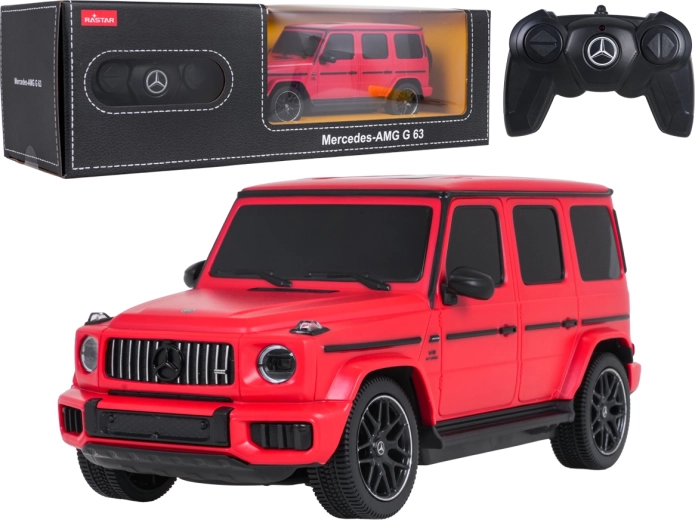 Mașină cu telecomandă Mercedes-AMG G63 RASTAR – Roșu