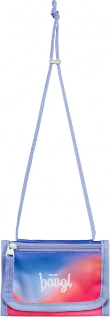 Baagl portofel la gât Curcubeu roșu