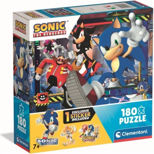 Puzzle Sonic Ariciul în acțiune 180 de piese