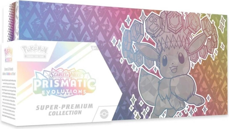 Pokémon TCG: Prismatic Evolutions – colecție superpremium cu Eevee
