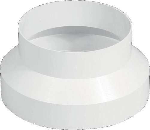 Reducție pentru tubulatură de ventilație 100/125 mm din plastic