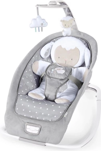 Ingenuity balansoar vibrator cu melodii Cuddle Lamb 0m+ până la 18 kg
