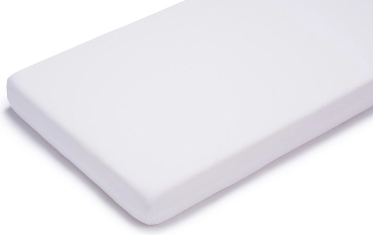 Petite&Mars cearșaf impermeabil cu elastic Soft dream dry 120 × 60 cm alb