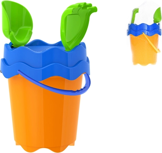 Set pentru nisip portocaliu 17 cm