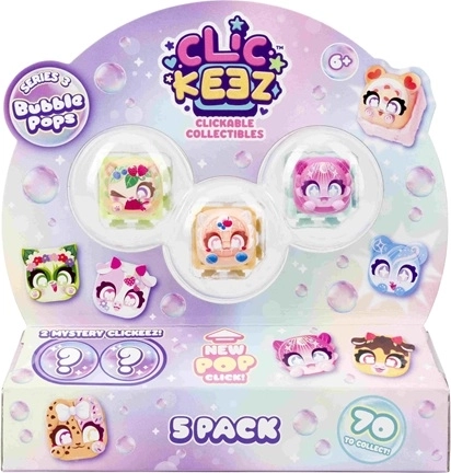 Goliath Clickeez seria 3 Bubble Pops pachet de 5