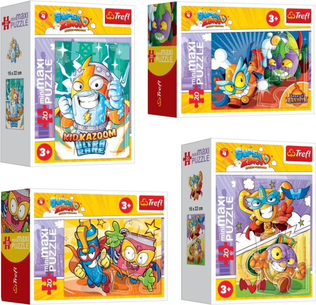 Puzzle Kid Kazoom și Super Zings: În acțiune
