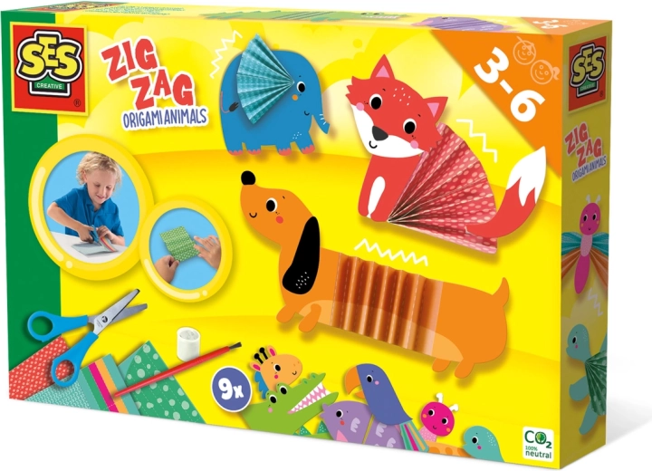 Animăluțe origami Zig-zag