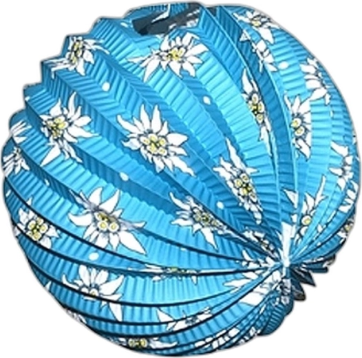 Lampion din hârtie tip sferă 25 cm - 1 bucată