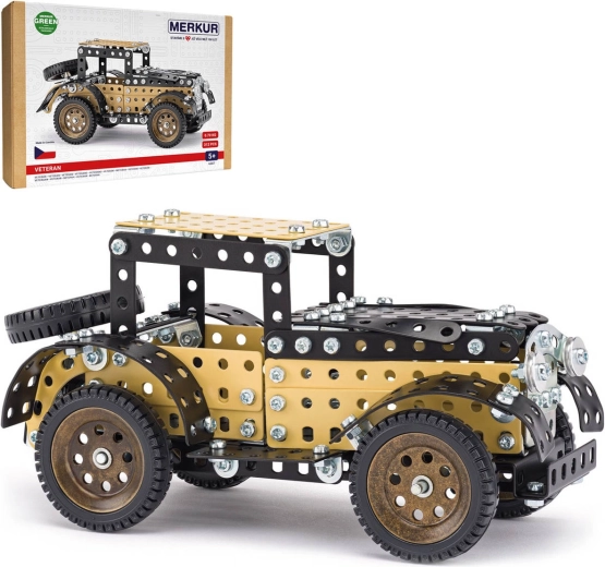 Merkur Mașină de epocă set de construcție metalic cu 312 de piese